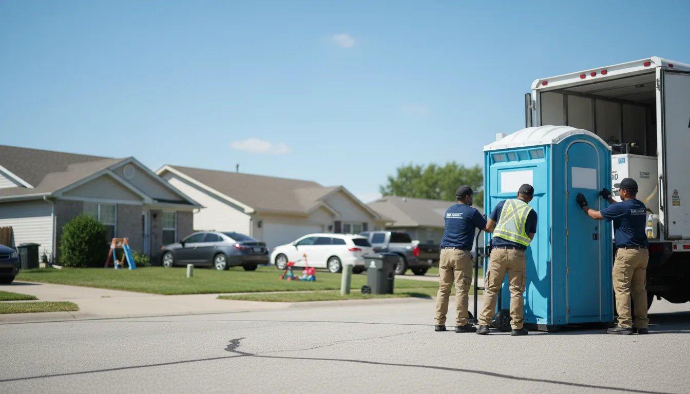 Standard Porta Potty Rentals in Kilbourne, IL near me